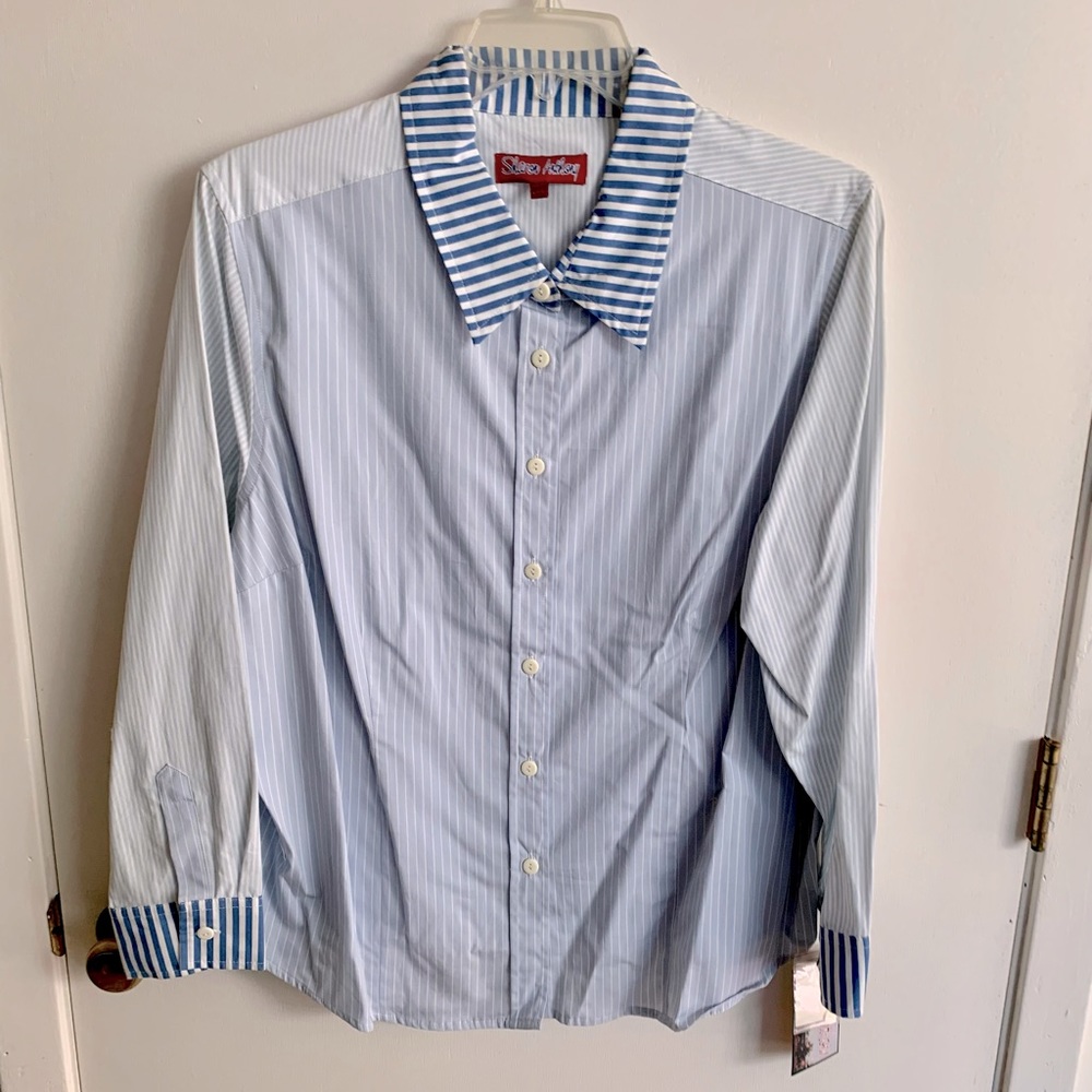 Sharon Anthony Fitted Button Down Shirt